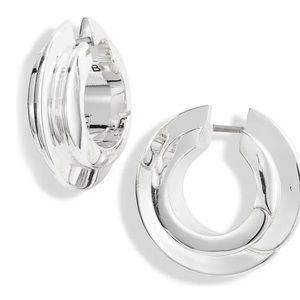 Jenny bird Veda hoop earrings - new